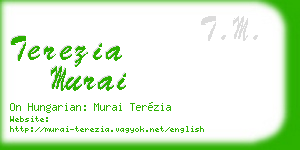 terezia murai business card